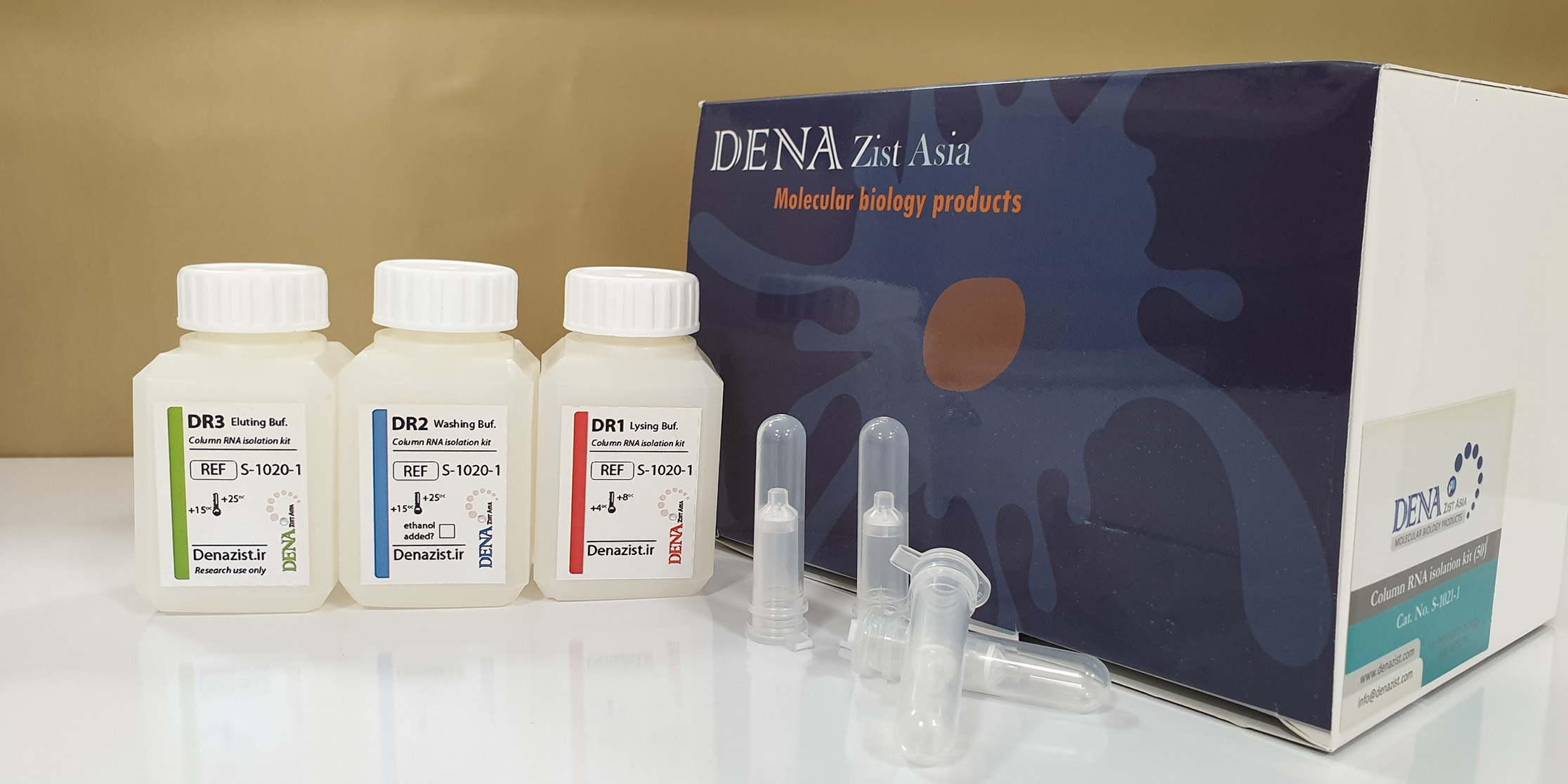 کیت استخراج RNA (روش ستونی) Column RNA isolation kit (تخفیف دار)