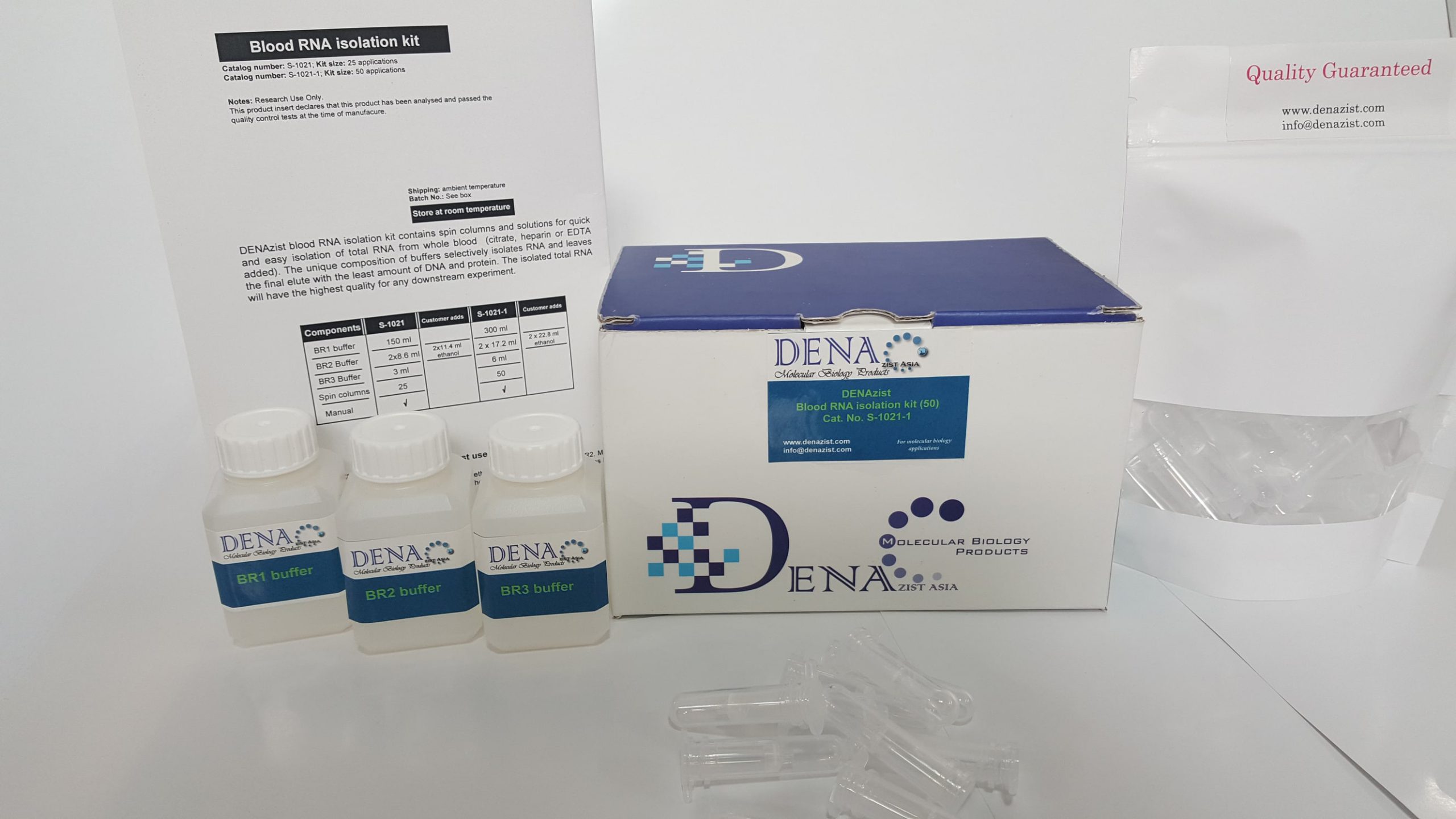 کیت استخراج RNA از خون Blood RNA isolation kit(تخفیف دار)